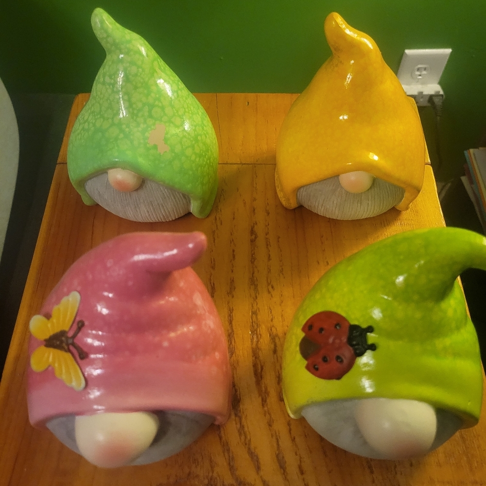 Set of 4 Gnomes